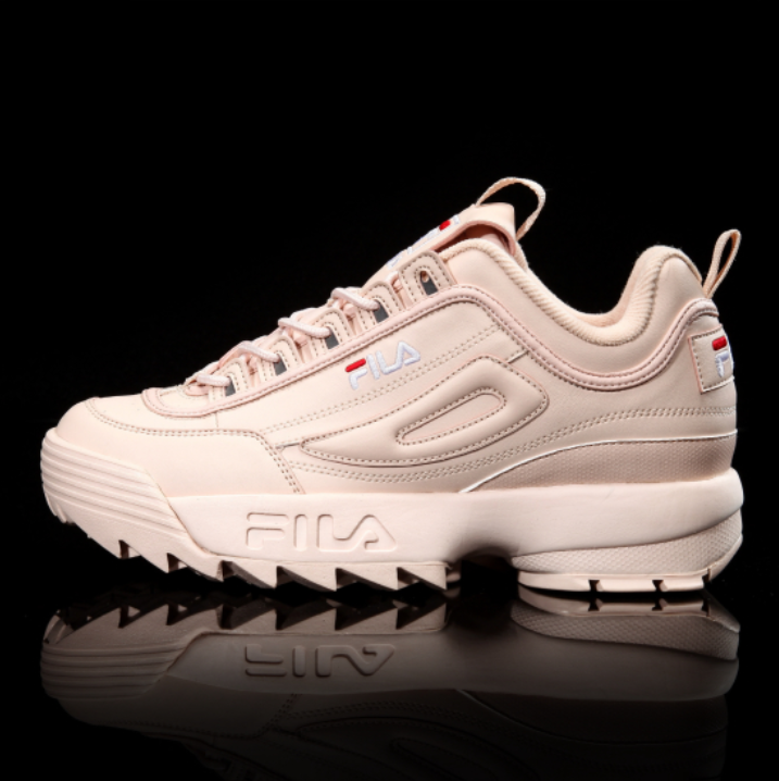 fila disruptor pale pink